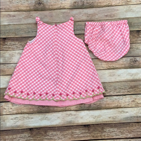🌺Vintage Gymboree Pink Checkered Dress🌺 - Picture 2 of 4